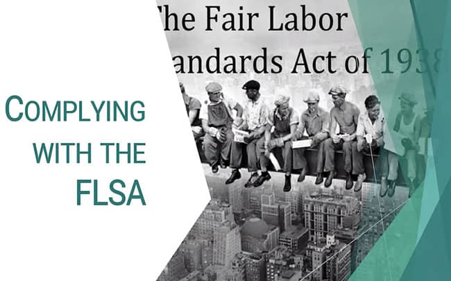 Complying with the FLSA