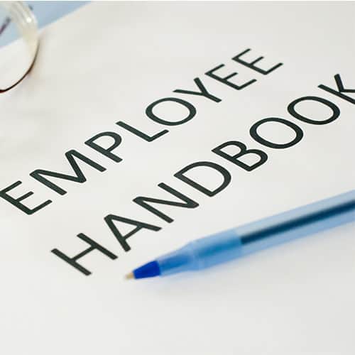 how a human resource professional can help in employee handbook creation