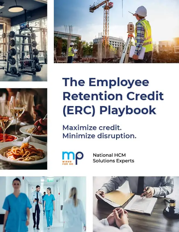 The Employee Retention Tax Credit (ERC) Playbook