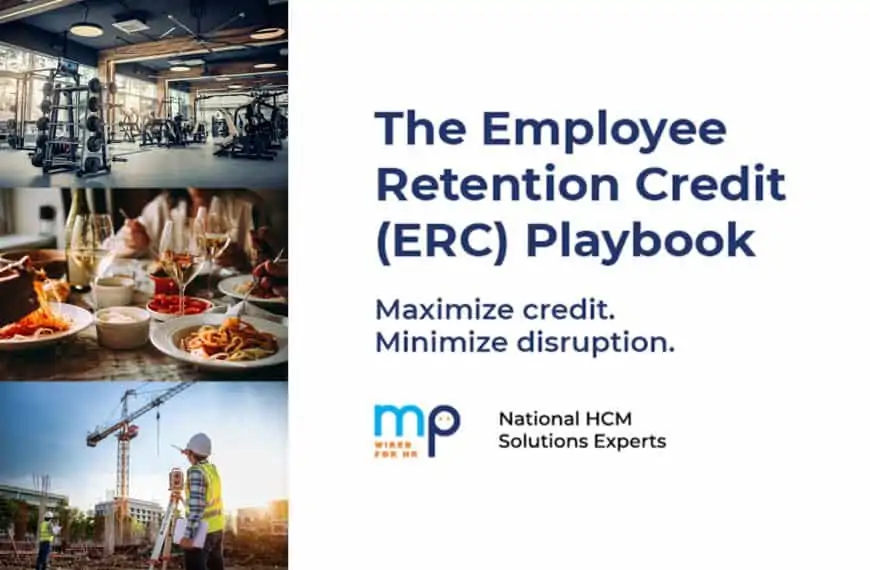 The Employee Retention Credit (ERC) Playbook