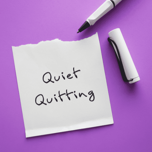 quiet quitting tactics