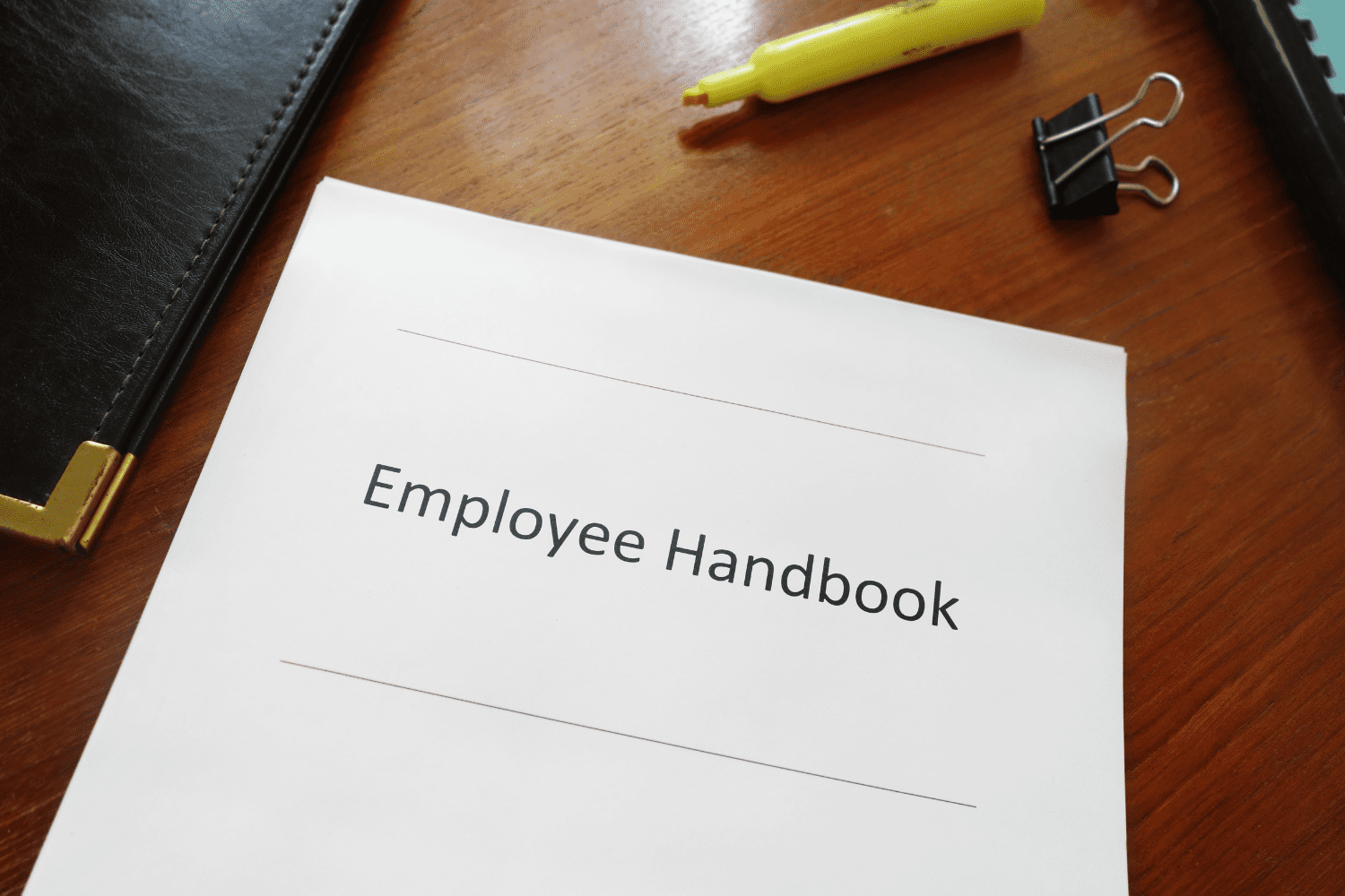 employee handbook brief