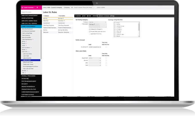 online payroll reporting