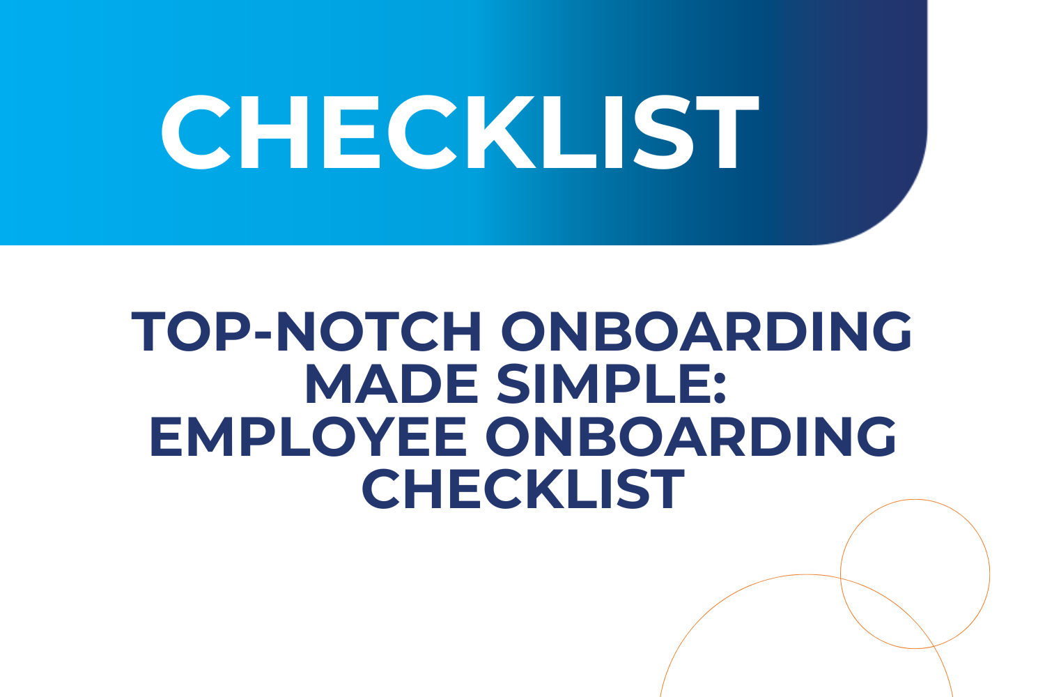 Employee Onboarding Checklist