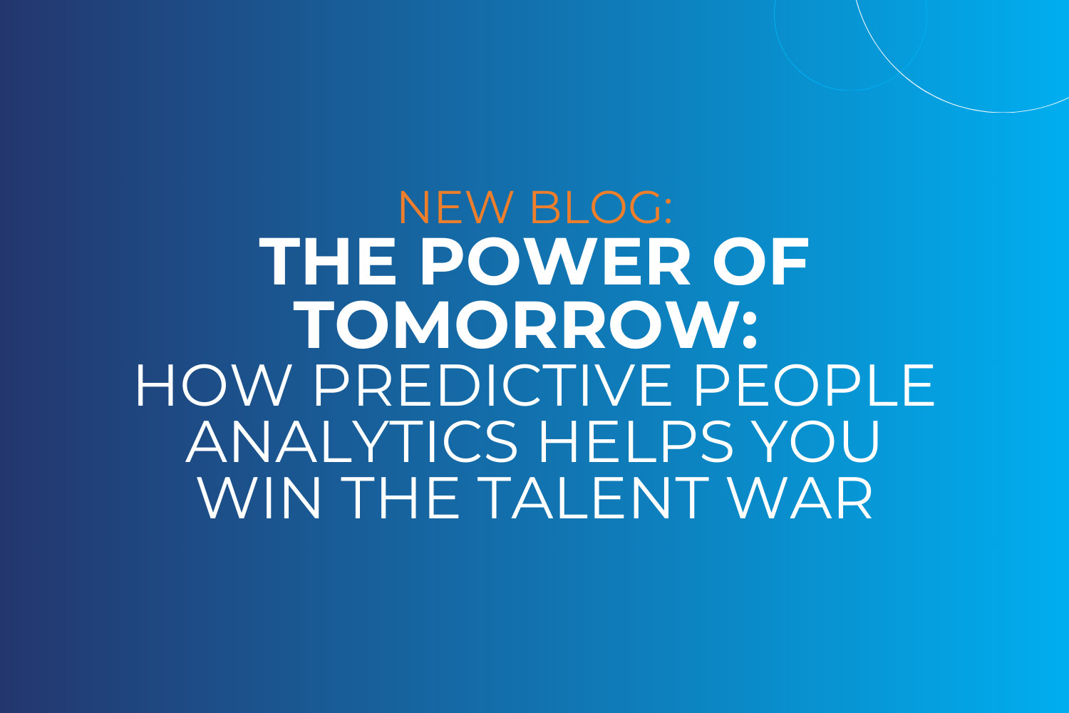 Predictive People Analytics